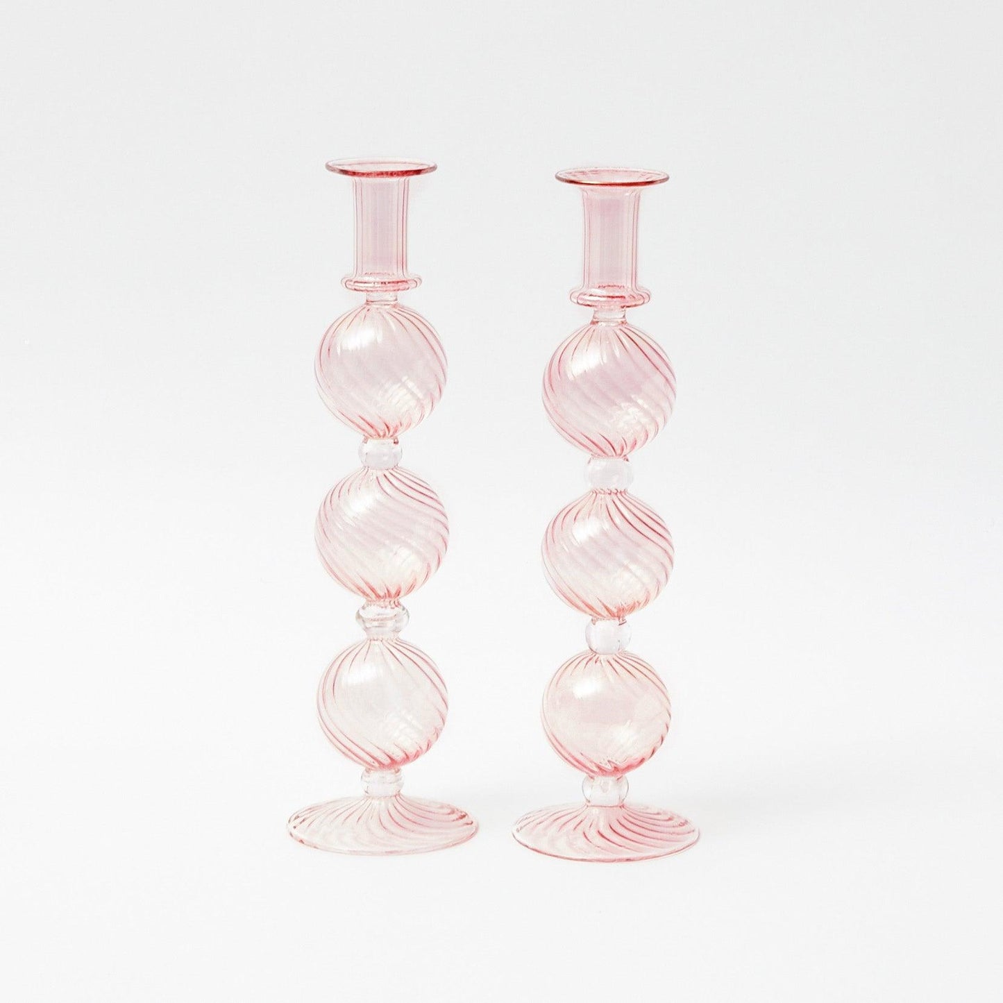 Peony Camille Candle Holders (Pair)