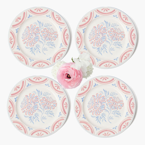 Eliza Floral Dinner Plates (Set of 4)