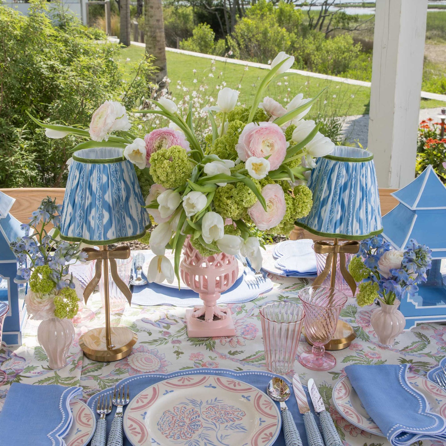Eliza Floral Dinner Plates (Set of 4)