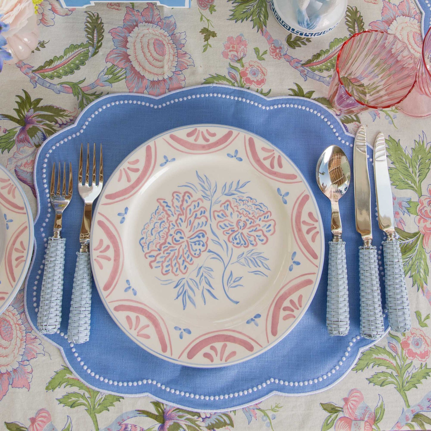 Eliza Floral Dinner Plates (Set of 4)