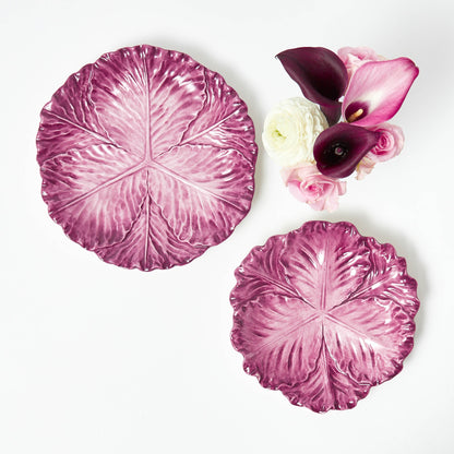 Aubergine Serena Cabbage Starter Plate