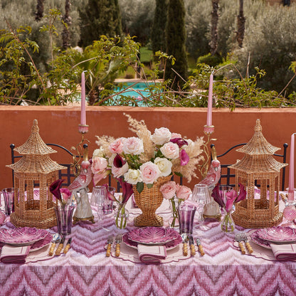 Purple Positano Glasses (Set of 4)
