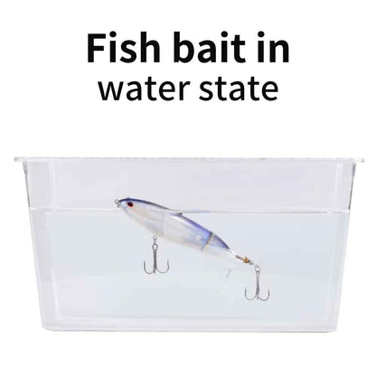 Topwater Pencil Fishing Lure with Rotating Propeller Tail – 5-Pack, 13g