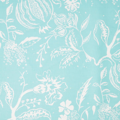Turquoise Chelsea Square Fabric
