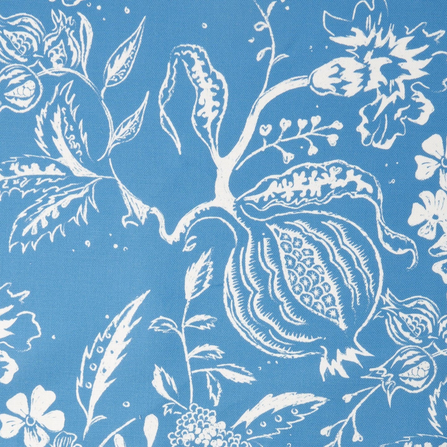 French Blue Chelsea Square Fabric