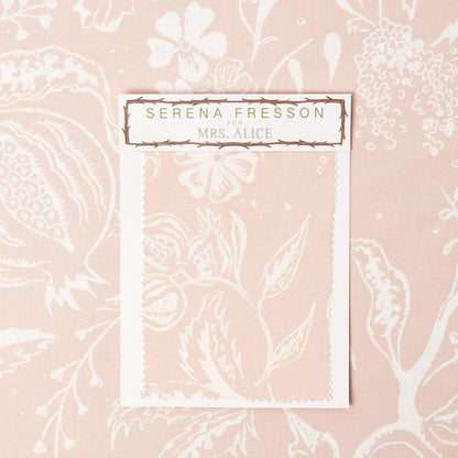 Pink Chelsea Square Fabric