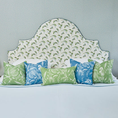 French Blue Chelsea Square Fabric