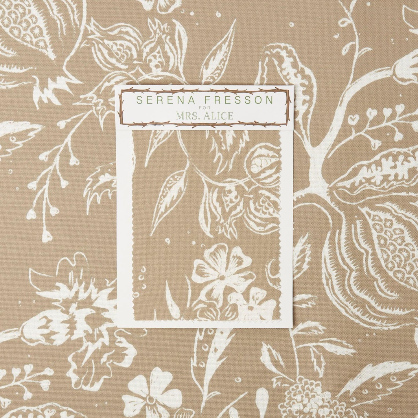 Putty Chelsea Square Fabric