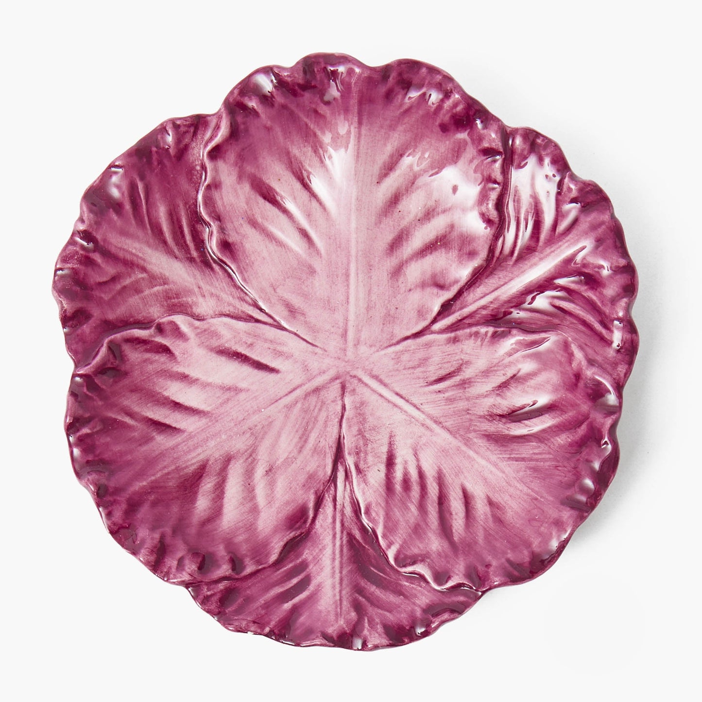 Aubergine Serena Cabbage Starter Plate