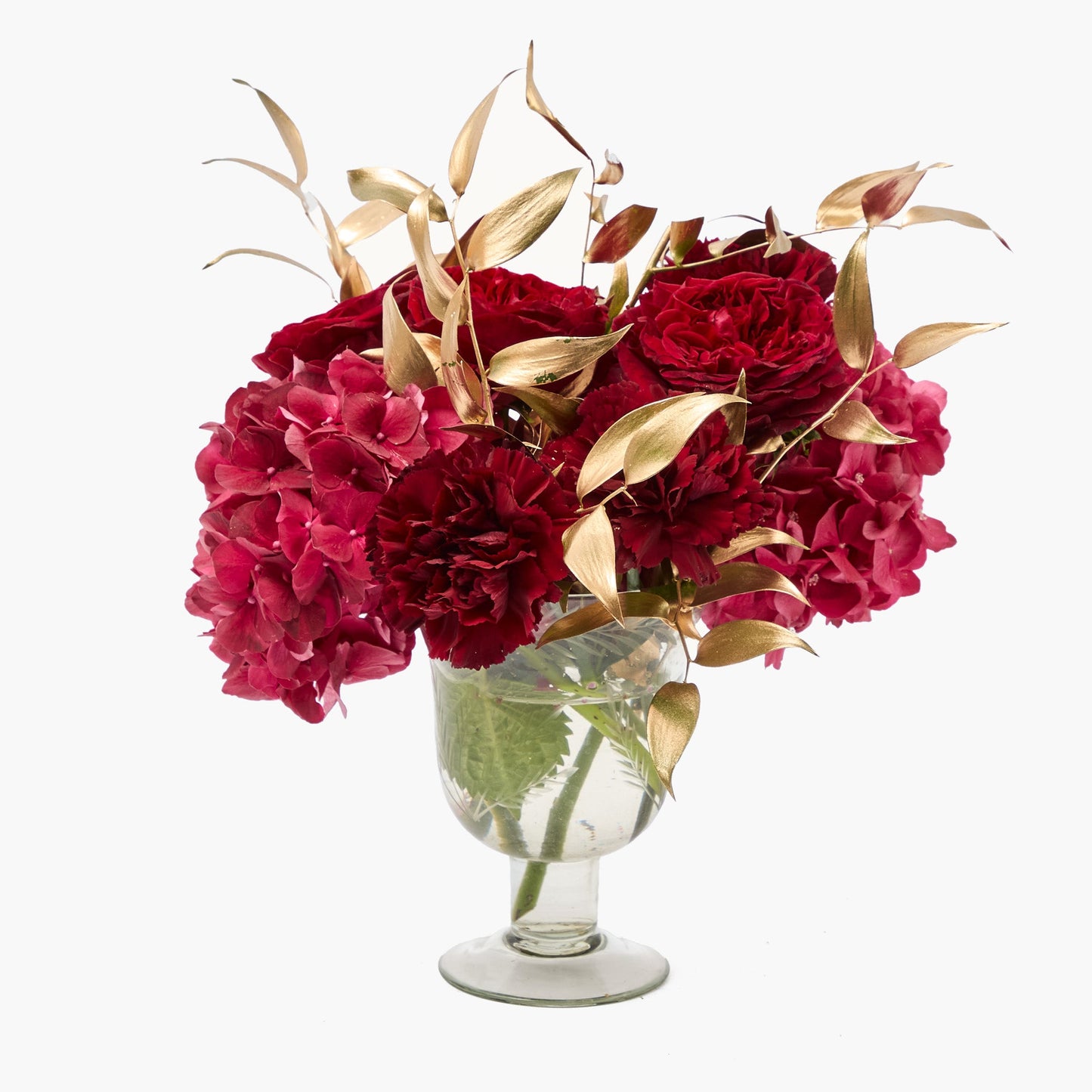Astrid Engraved Glass Vase (Pair)