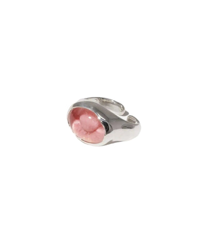 Oval Sculpture Ear Cuff