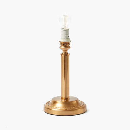 Corinthian Rechargeable Lamp with Cream Shade (22cm)