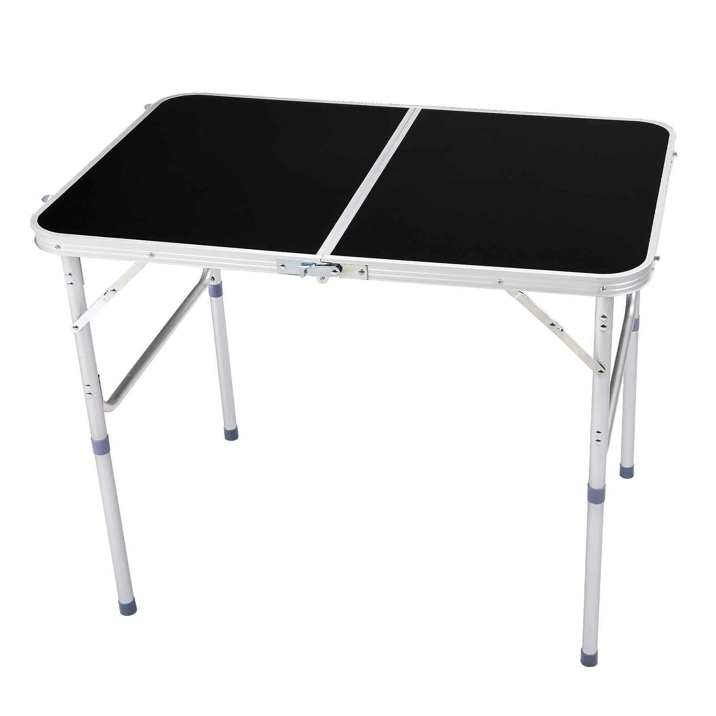 3ft Aluminum Folding Table – Portable, Locking Legs, 110 lb. Capacity