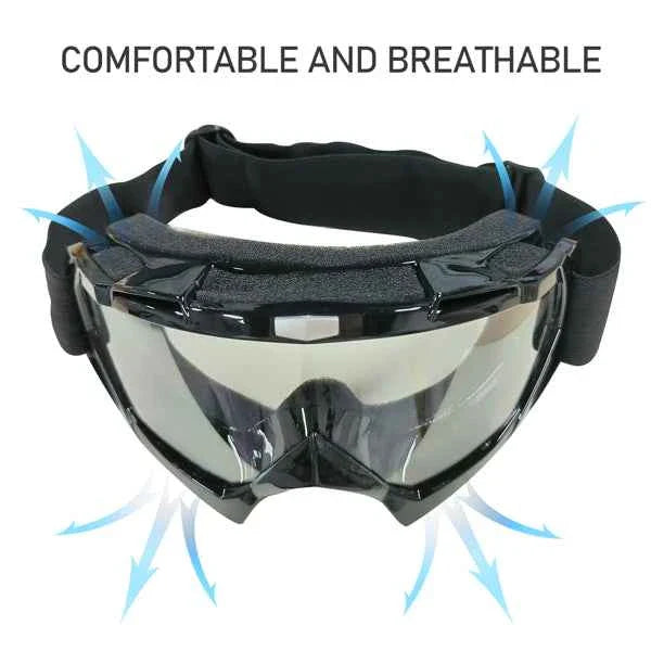 Windproof Riding Goggles | Anti-Scratch, Dustproof for Motorcycle, Ski & Racing