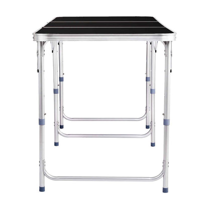 6ft Aluminum Folding Table – Portable Tri-Fold, 110 lb. Capacity