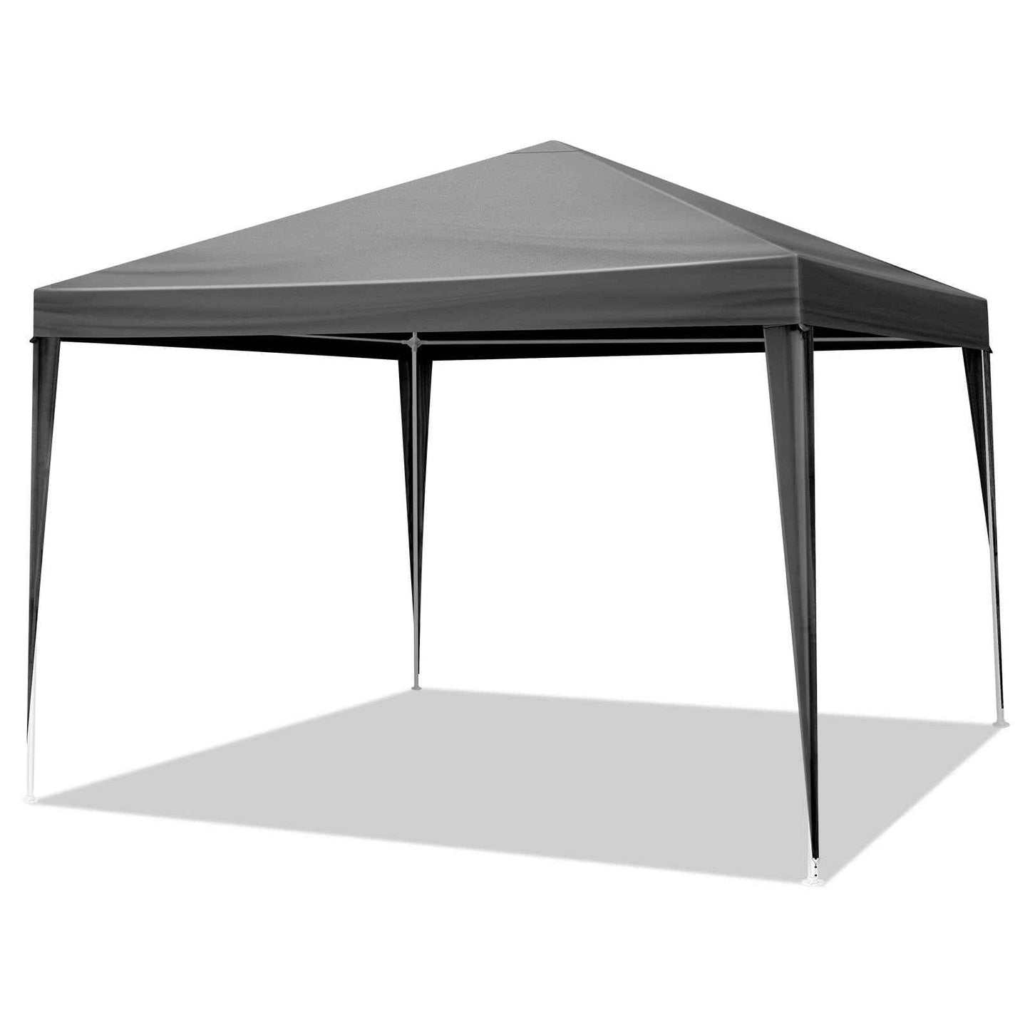 10x10ft Outdoor Party Tent Canopy – Waterproof PE Cloth & Powder-Coated Steel Frame for Weddings, BBQs & Events