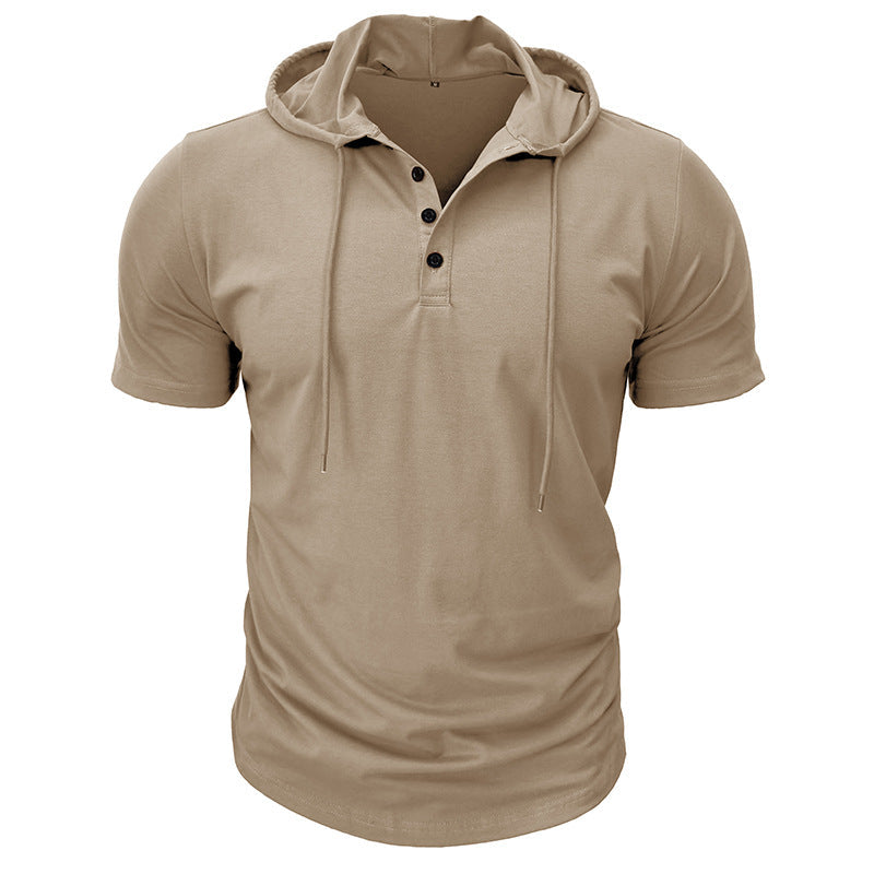Men's Cotton Blend Fitness Short-Sleeve Sport T-Shirt – 10 Colors