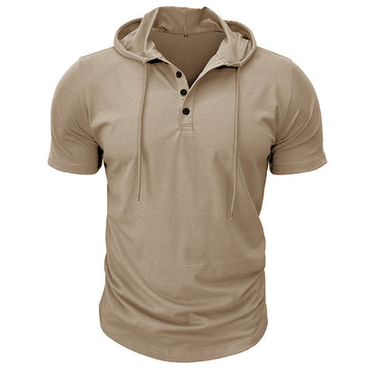 Men's Cotton Blend Fitness Short-Sleeve Sport T-Shirt – 10 Colors