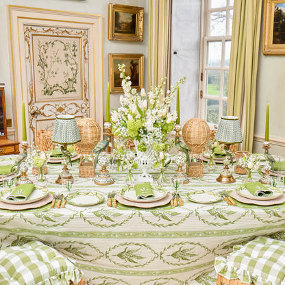 Lily of the Valley Garland Tablecloth