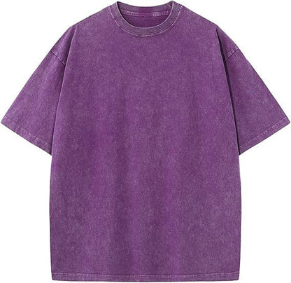 Men's Heavyweight Vintage Washed Drop-Shoulder T-Shirt