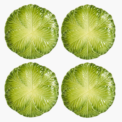 Green Serena Cabbage Dinner Plate
