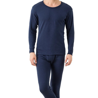 Men's Thermal Underwear Set – Long Johns Top & Bottom, 3 Colors, L–XXL