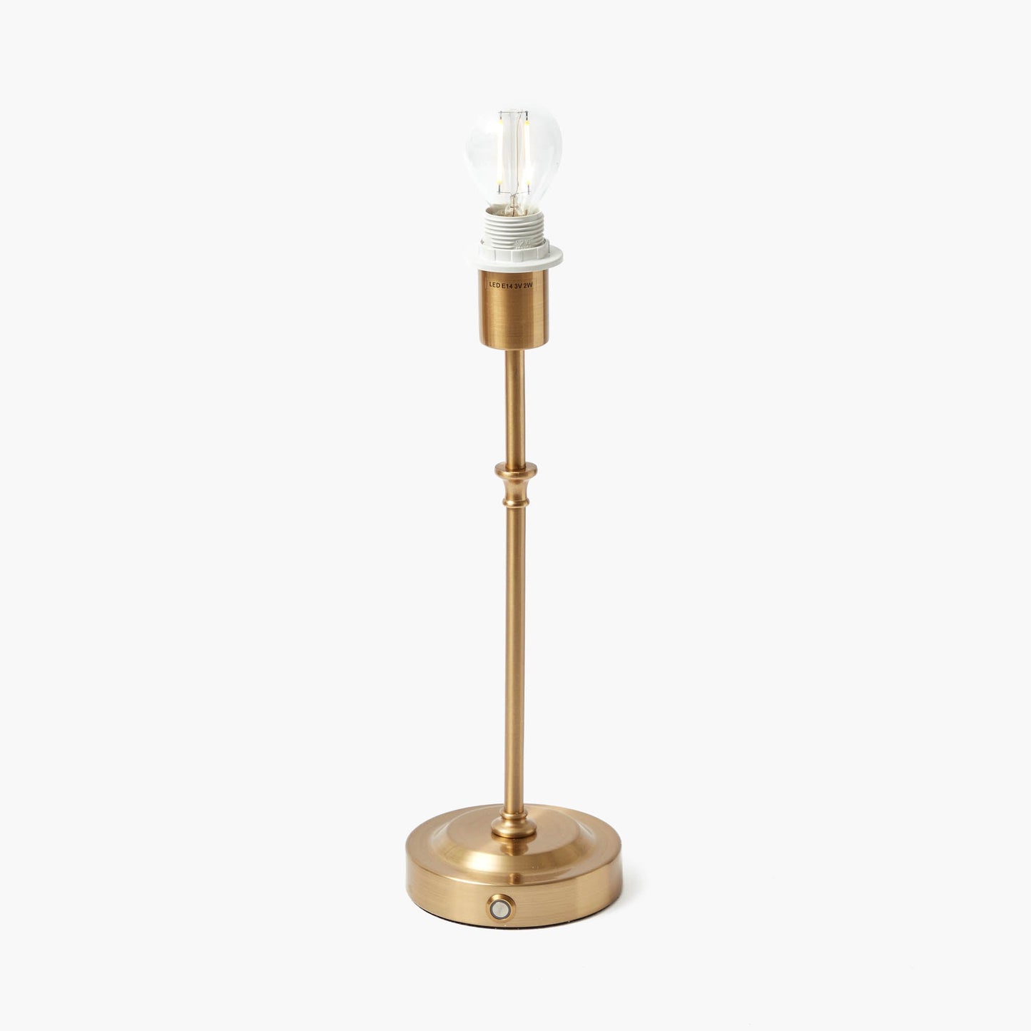Edie Rechargeable Lamp with Pink Lotus Shade (18cm)