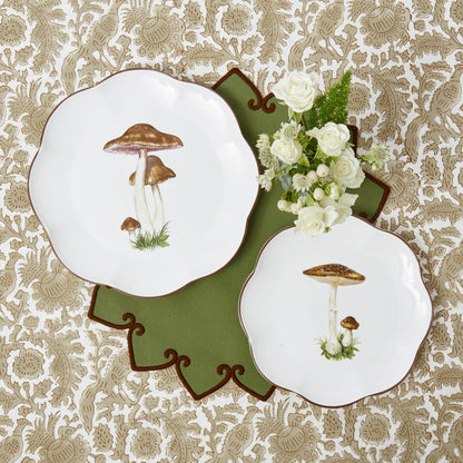 Forest Green & Brown Angelina Placemats (Set of 4)