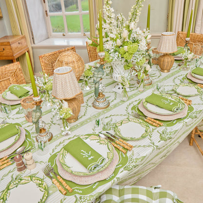 Lily of the Valley Dinner & Starter Plates (Set of 4)