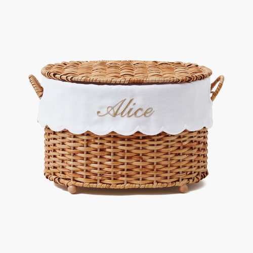 Isabella Rattan Basket (Extra Small)