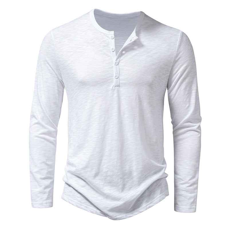 Men's Long-Sleeve Pullover Top – Casual Everyday Top