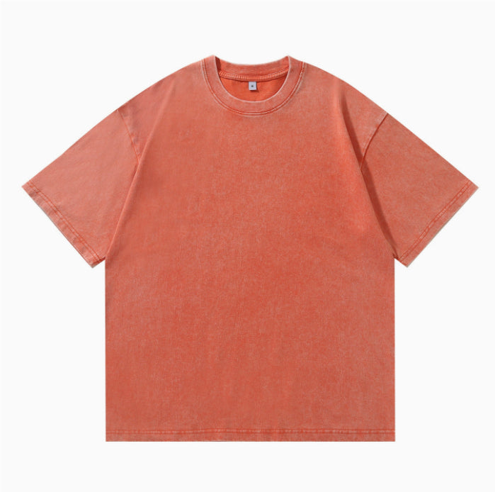 Men's Heavyweight Vintage Washed Drop-Shoulder T-Shirt