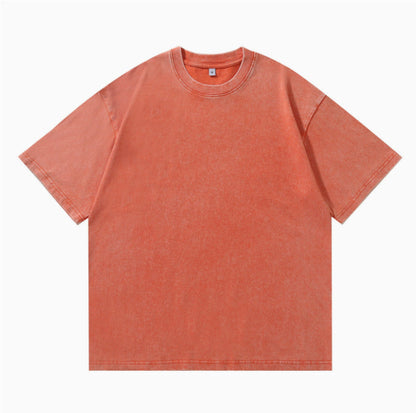 Men's Heavyweight Vintage Washed Drop-Shoulder T-Shirt