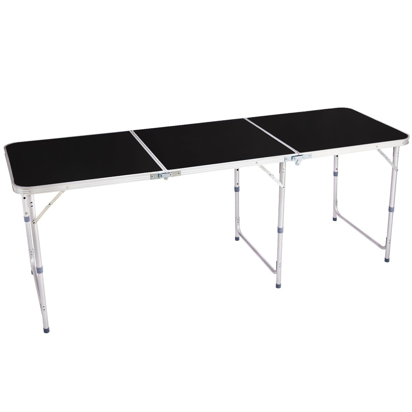 6ft Aluminum Folding Table – Portable Tri-Fold, 110 lb. Capacity