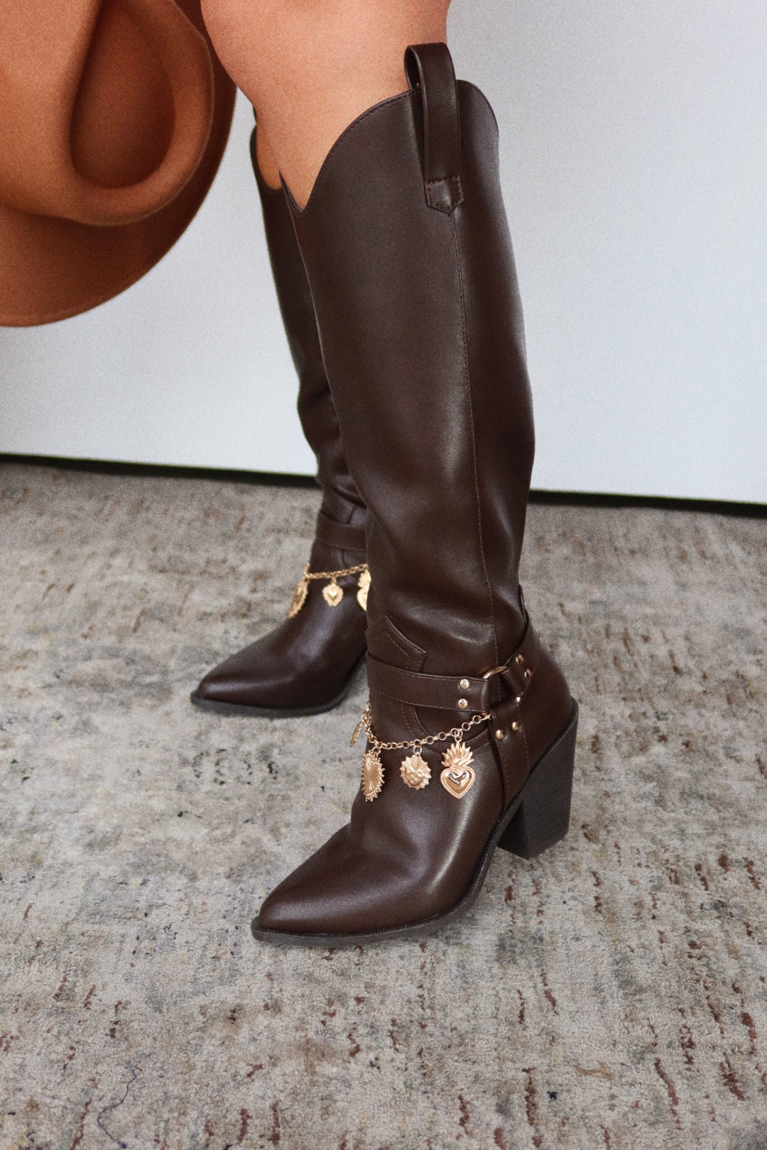 Sunsets & Festivals Cowgirl Boots - Brown