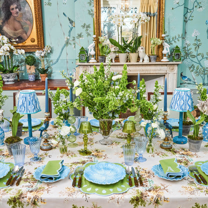 Blue Serena Cabbage Dinner Plate