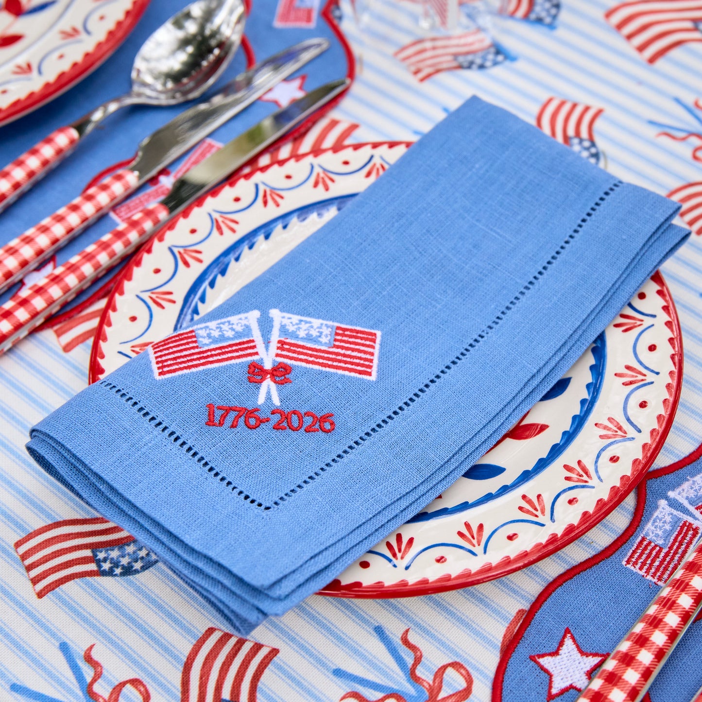 Fourth of July Napkins (Set of 4)