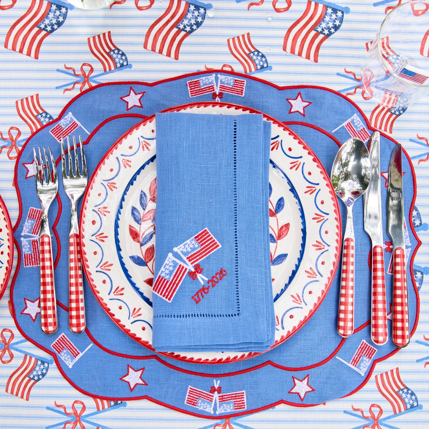 Fourth of July Napkins (Set of 4)