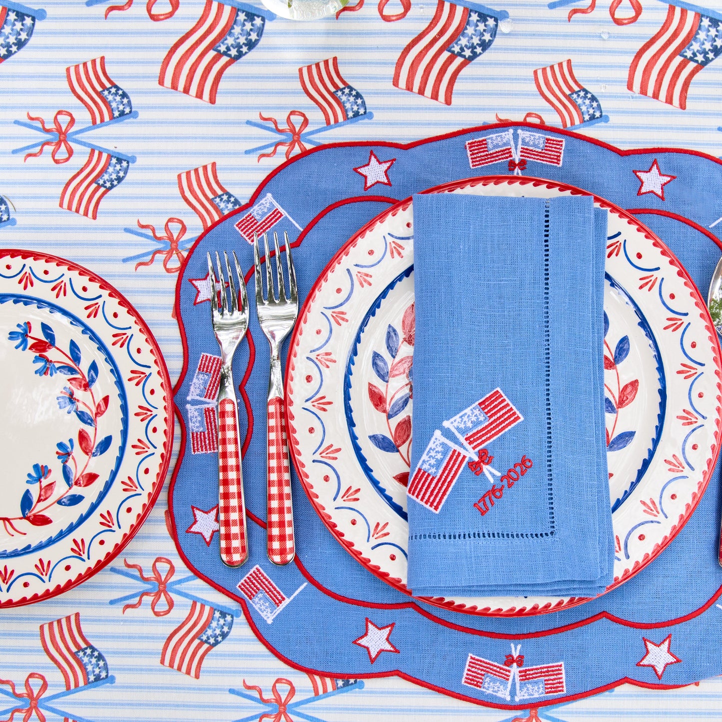 Fourth of July Napkins (Set of 4)