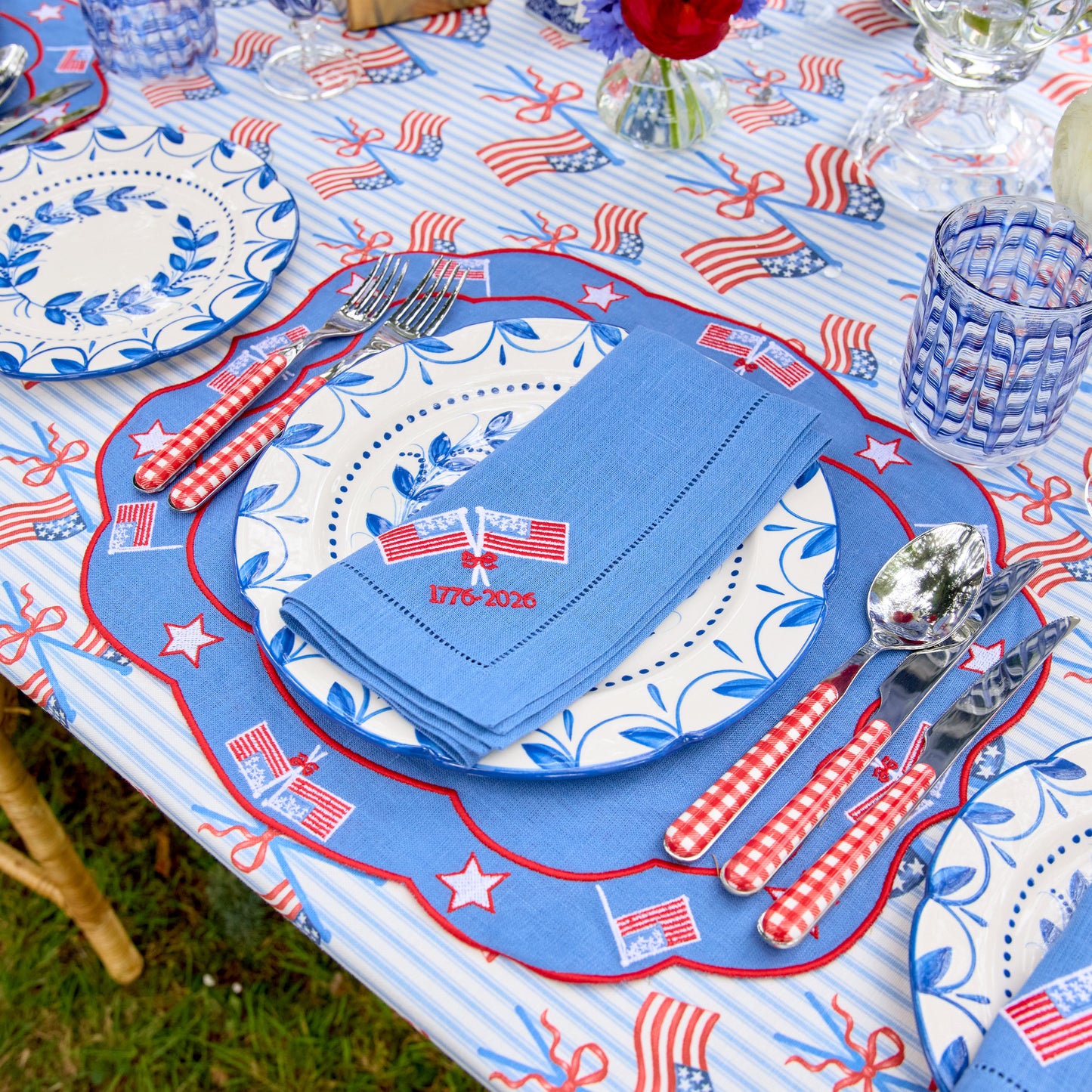 Fourth of July Napkins (Set of 4)