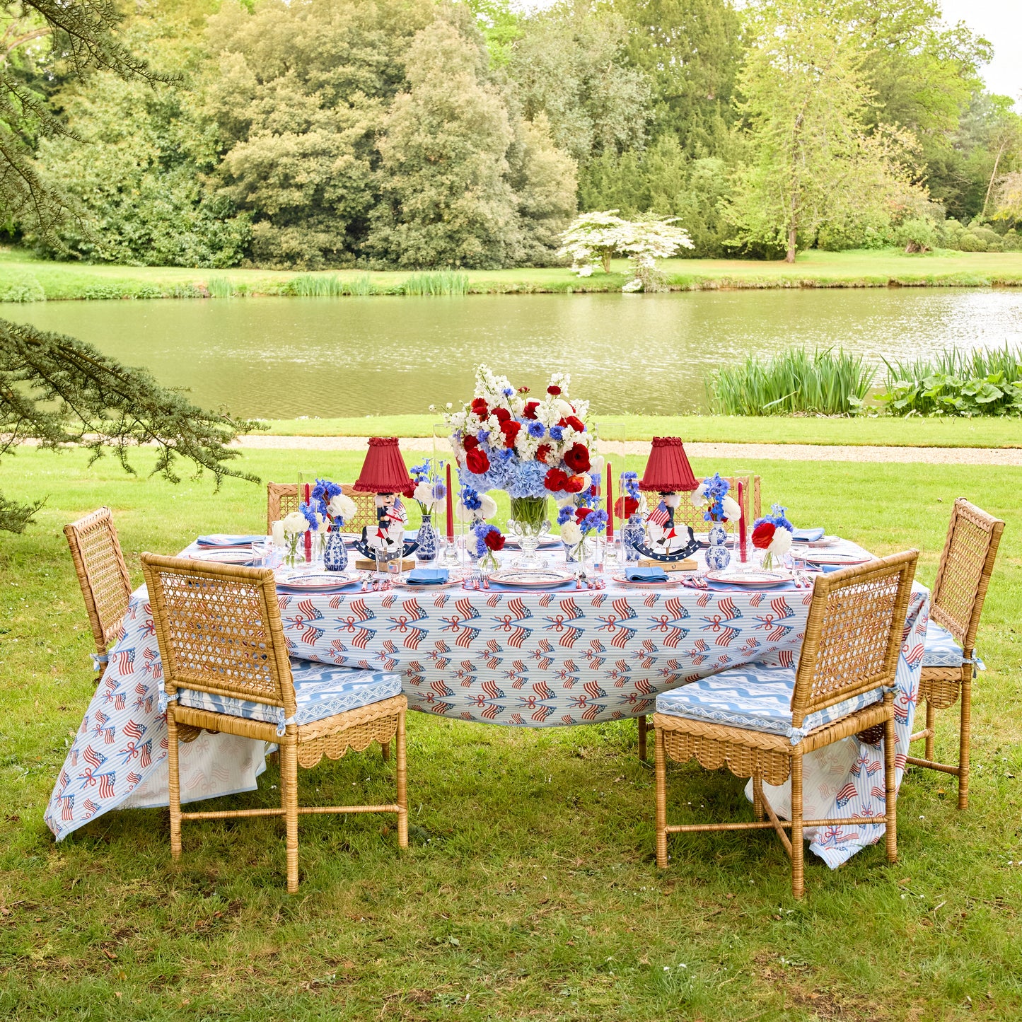 Fourth of July Napkins (Set of 4)