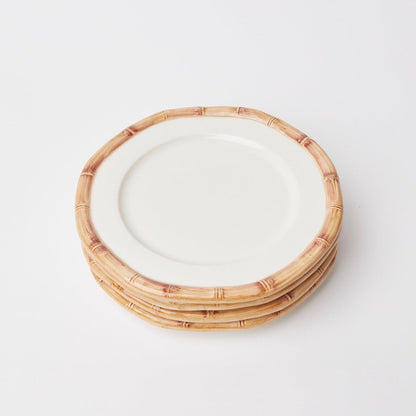 Geometric Bamboo Starter Plate