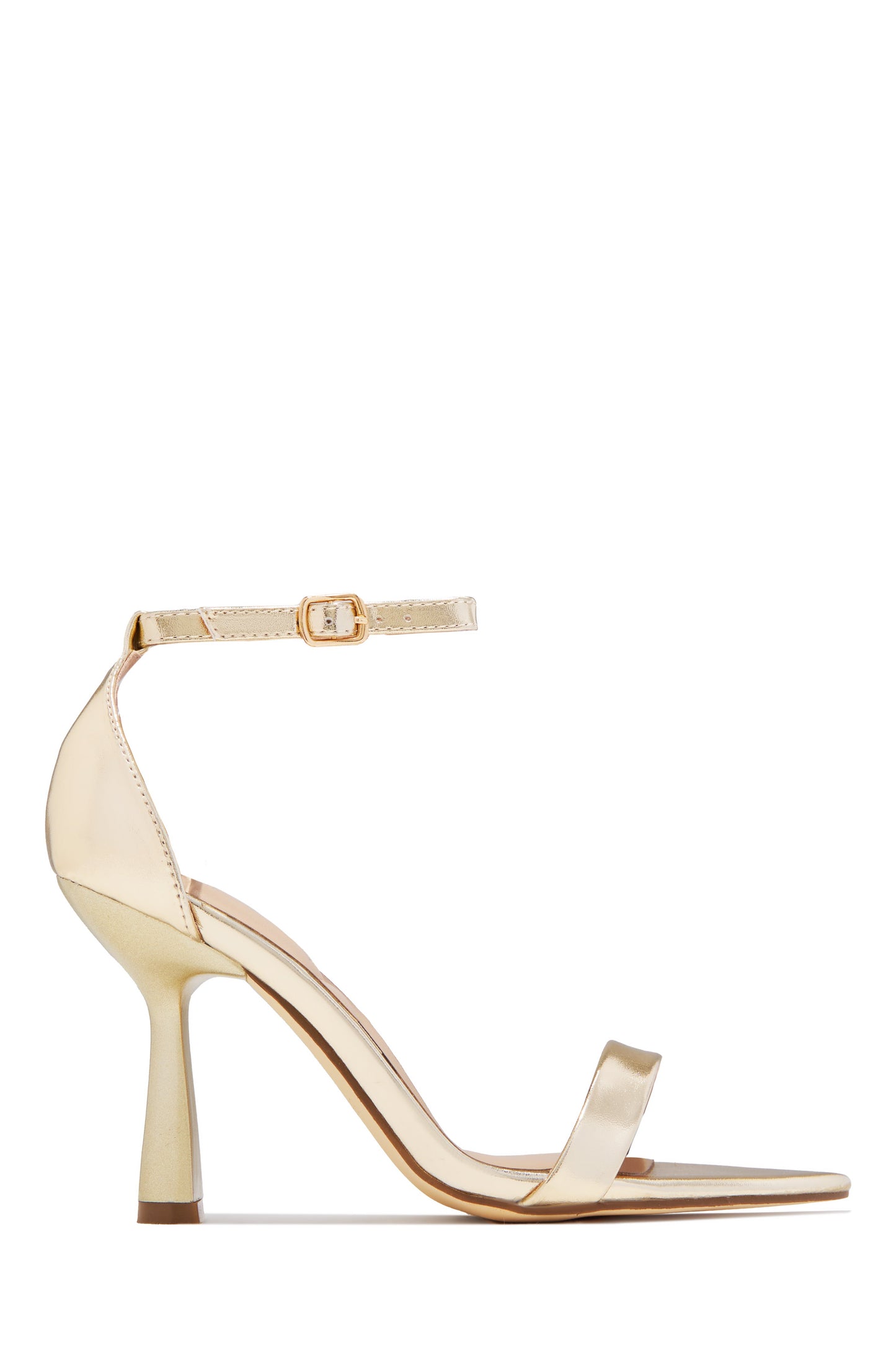 Tania Single Sole Heels - Gold