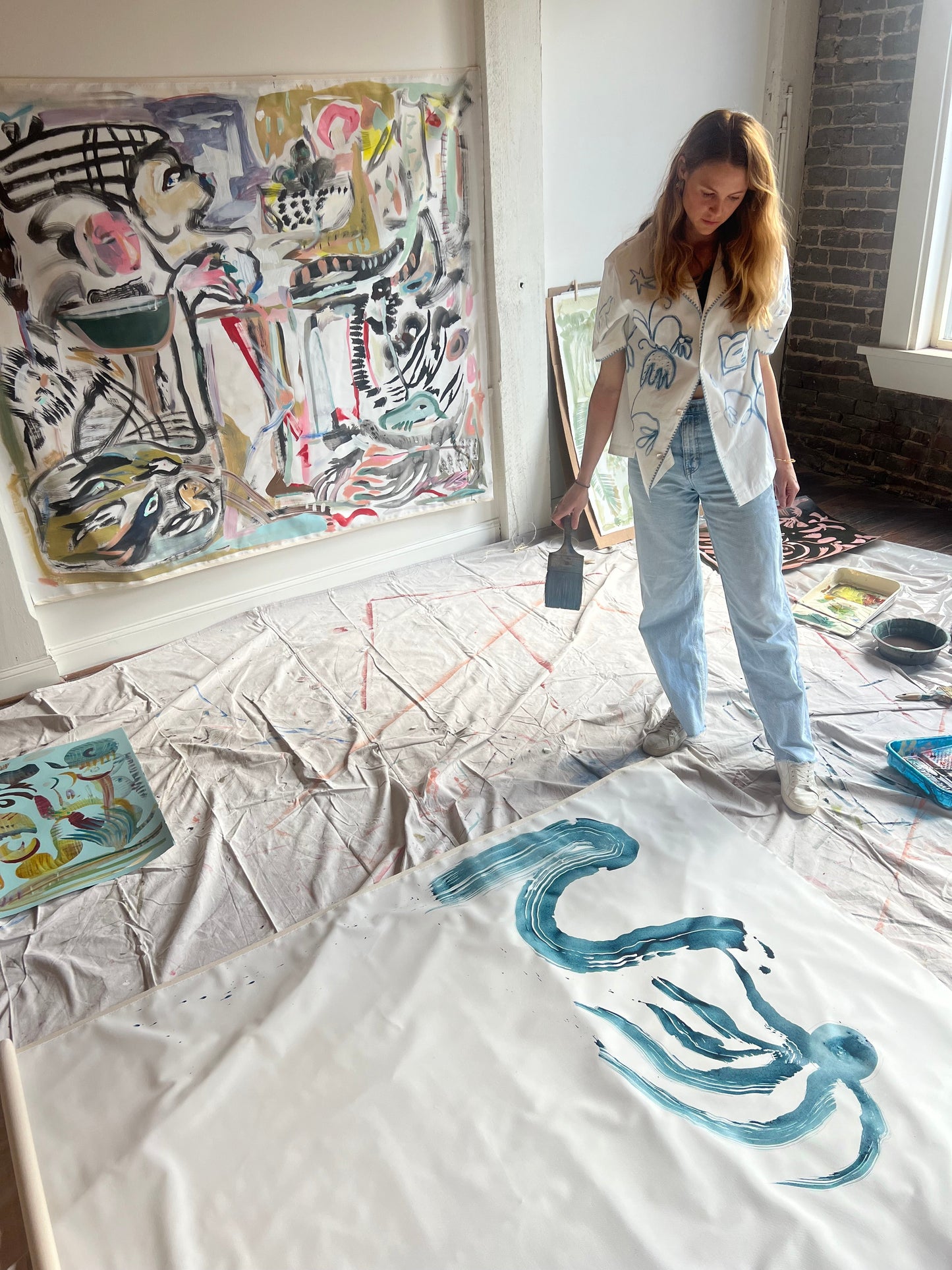 'Seasons of Change' by Mary Ball (Blue) (1 of 500)