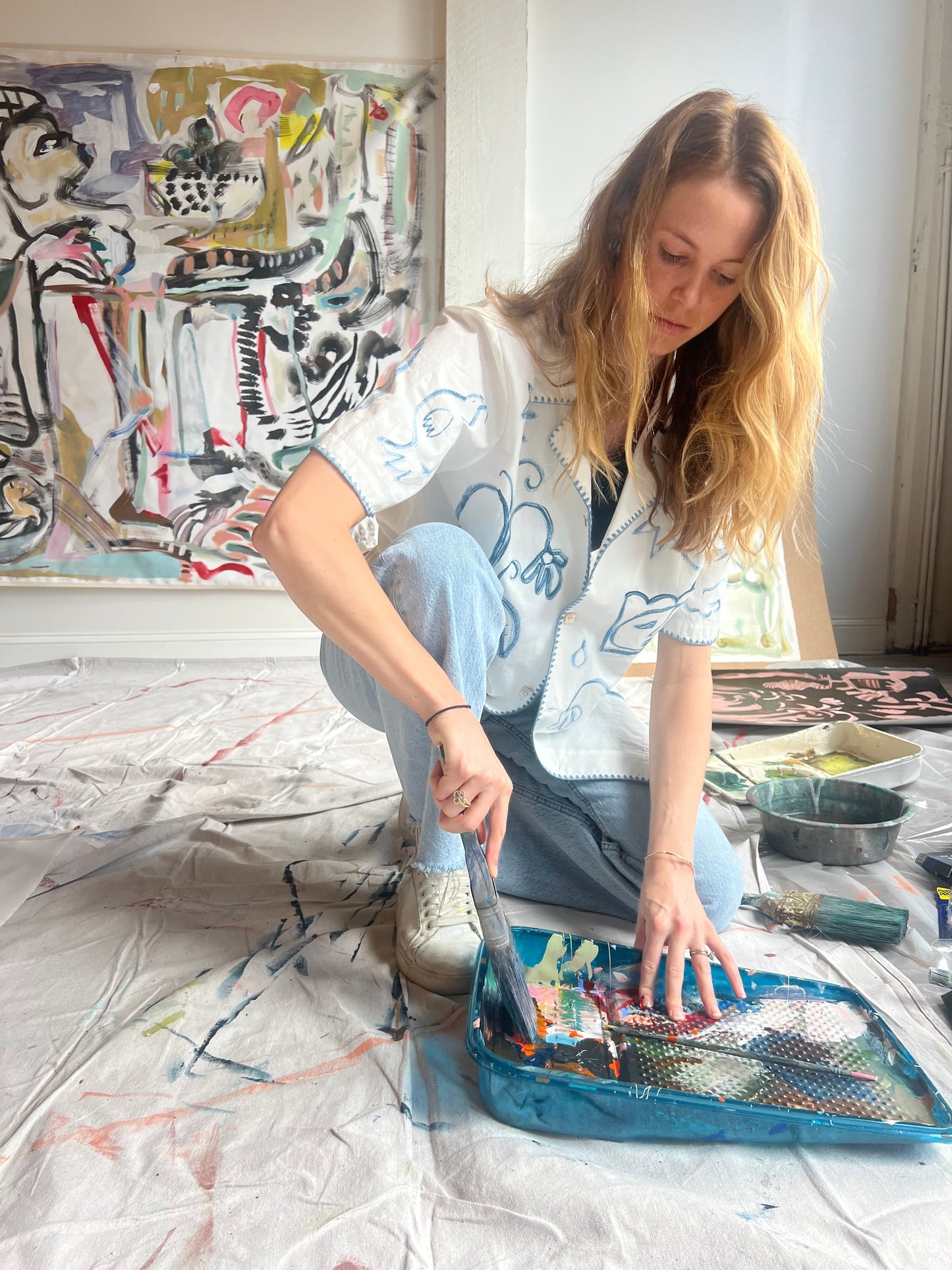 'Seasons of Change' by Mary Ball (Blue) (1 of 500)