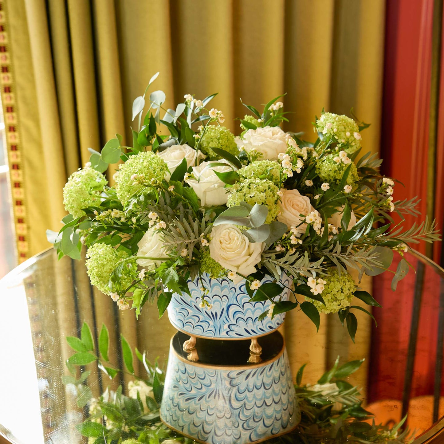 Blue Marble Planter