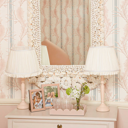 Cream Ruffle Lampshade (30cm)
