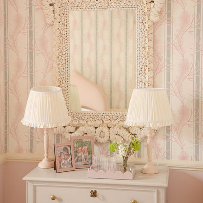 Cream Ruffle Lampshade (30cm)
