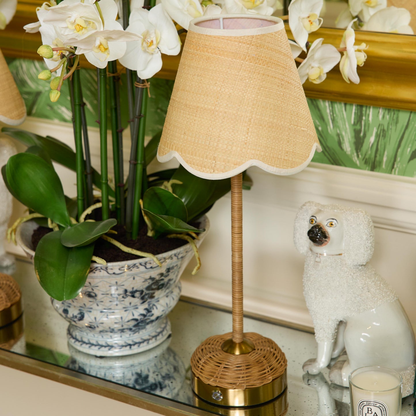 Grasscloth Lampshade (18cm)
