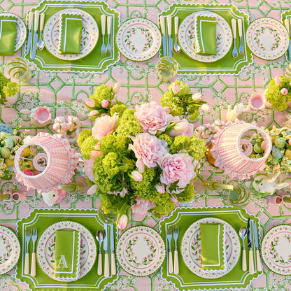 Green Louisa Napkins (Set of 4)